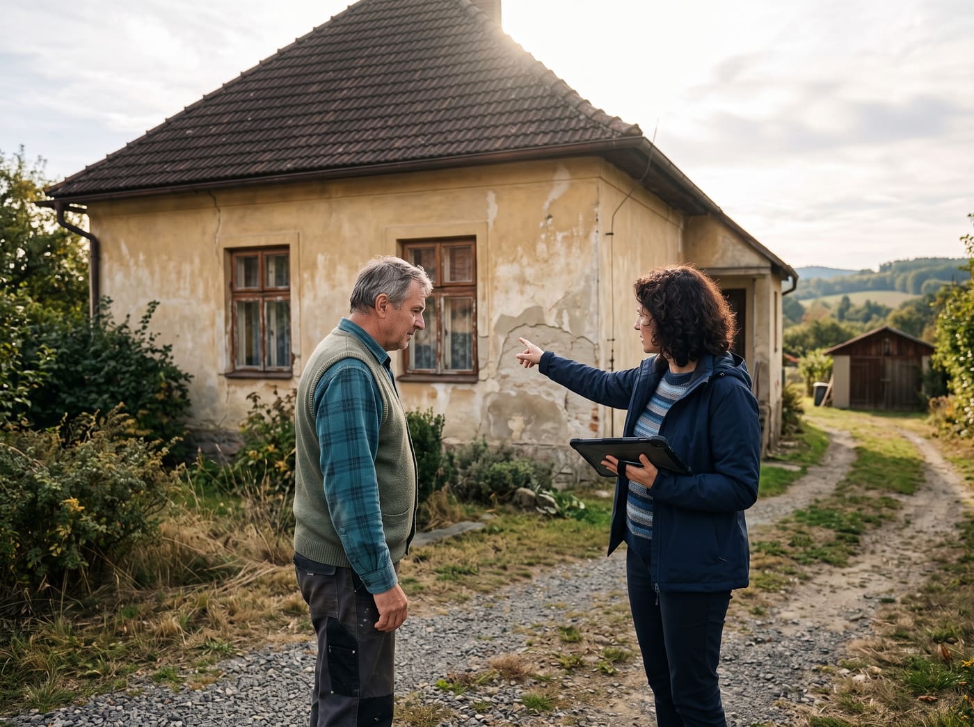 Návštěva stavaře a profesionální zaměření